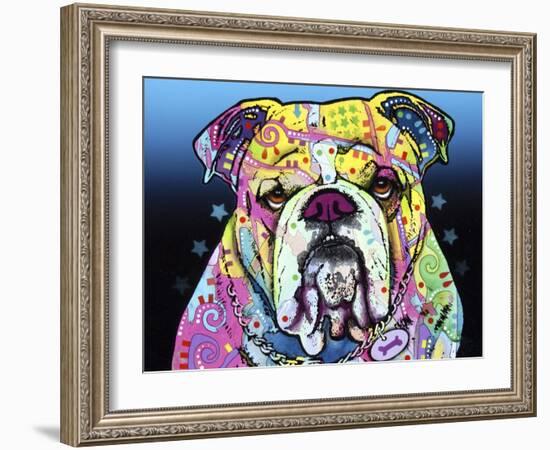 The Bulldog-Dean Russo-Framed Giclee Print