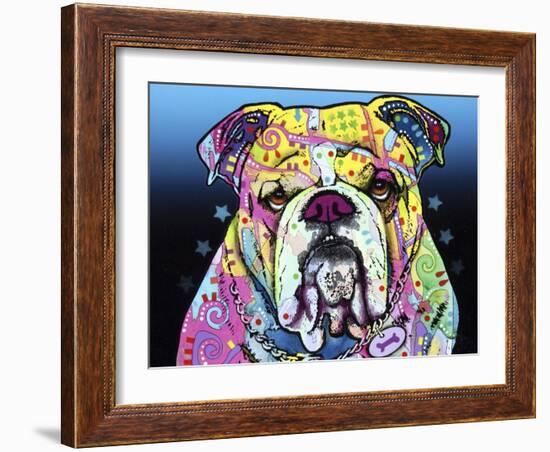 The Bulldog-Dean Russo-Framed Giclee Print