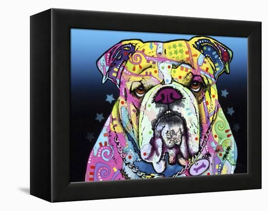 The Bulldog-Dean Russo-Framed Premier Image Canvas