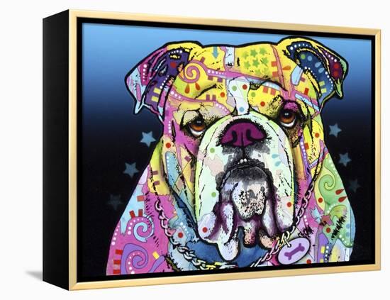 The Bulldog-Dean Russo-Framed Premier Image Canvas