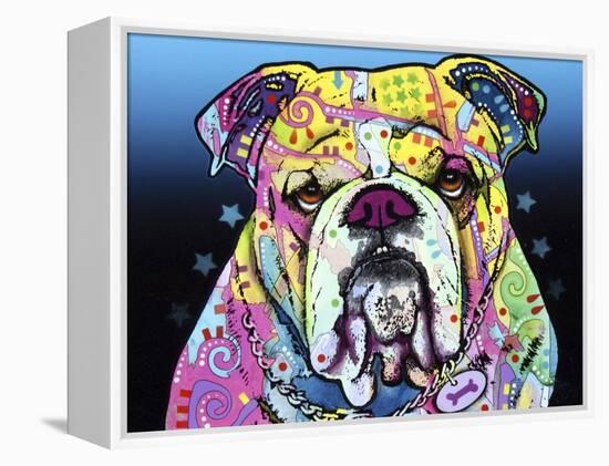 The Bulldog-Dean Russo-Framed Premier Image Canvas