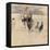The Bullfight at Algeciras (W/C with Bodycolour on Paper)-Joseph Crawhall-Framed Premier Image Canvas