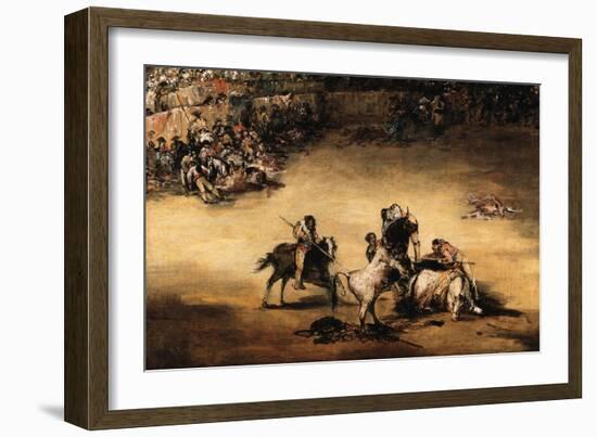 The Bullfight-Francisco de Goya-Framed Giclee Print