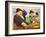 The Bullfighters, US Lobbycard, L-R: Oliver Hardy, Stan Laurel, 1945-null-Framed Art Print