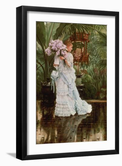 The Bunch of Lilacs, 1875-Sir Lawrence Alma-Tadema-Framed Giclee Print