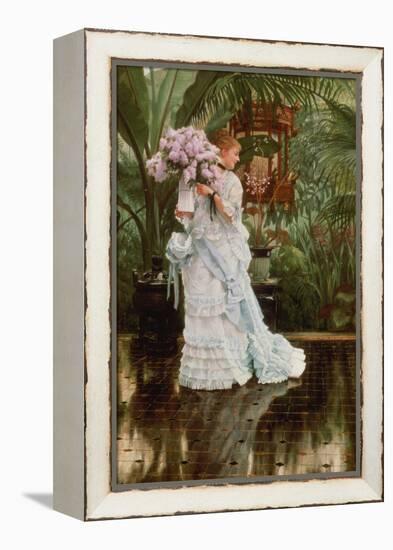 The Bunch of Lilacs, 1875-Sir Lawrence Alma-Tadema-Framed Premier Image Canvas