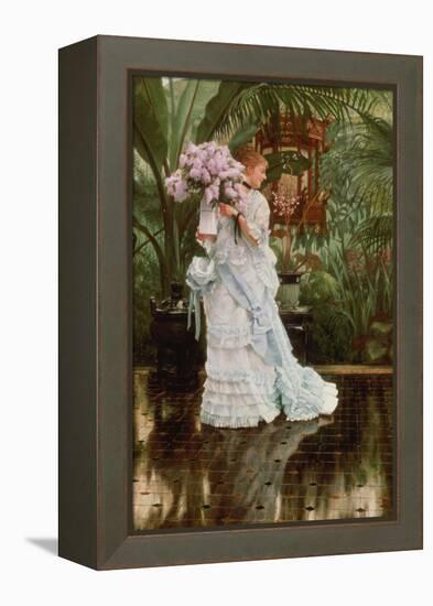 The Bunch of Lilacs, 1875-Sir Lawrence Alma-Tadema-Framed Premier Image Canvas