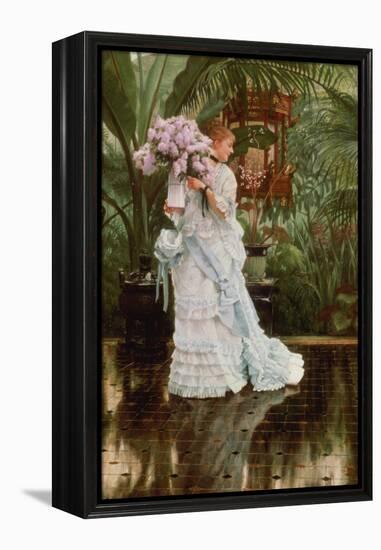 The Bunch of Lilacs, 1875-Sir Lawrence Alma-Tadema-Framed Premier Image Canvas