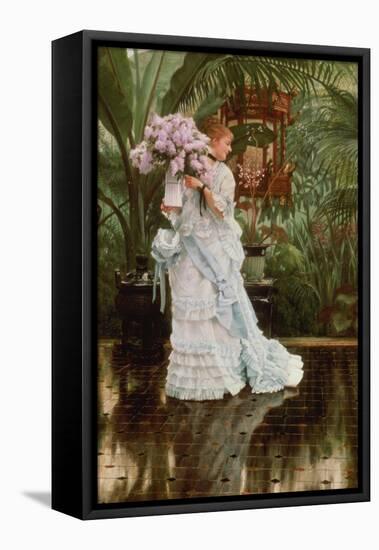 The Bunch of Lilacs, 1875-Sir Lawrence Alma-Tadema-Framed Premier Image Canvas