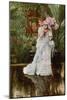 The Bunch of Lilacs, 1875-James Jacques Joseph Tissot-Mounted Giclee Print