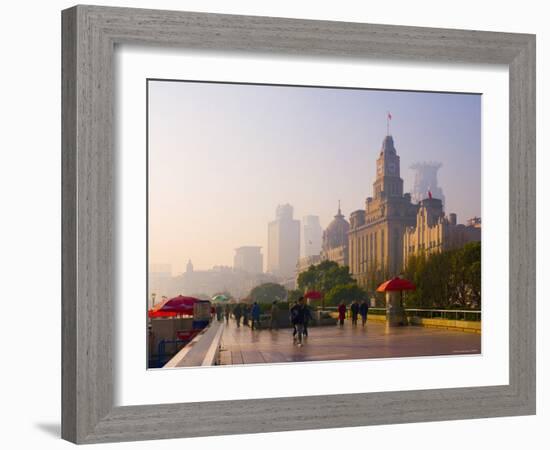 The Bund, Shanghai, China-Michele Falzone-Framed Photographic Print