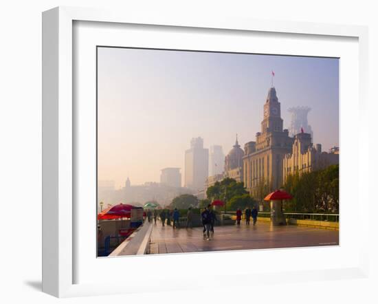 The Bund, Shanghai, China-Michele Falzone-Framed Photographic Print