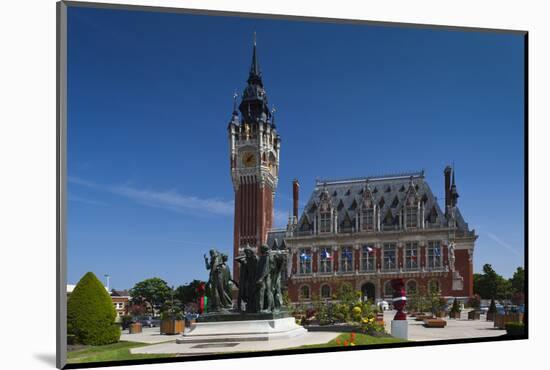 The Burghers of Calais by Rodin, Calais, Pas De Calais, France-Walter Bibikow-Mounted Photographic Print