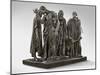 The Burghers of Calais, Modeled 1884-95, Cast by Alexis Rudier (1874-1952) 1919-21 (Bronze)-Auguste Rodin-Mounted Giclee Print