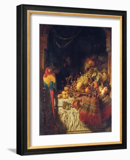 The Burgomaster's Dessert, 1860-George Lance-Framed Giclee Print