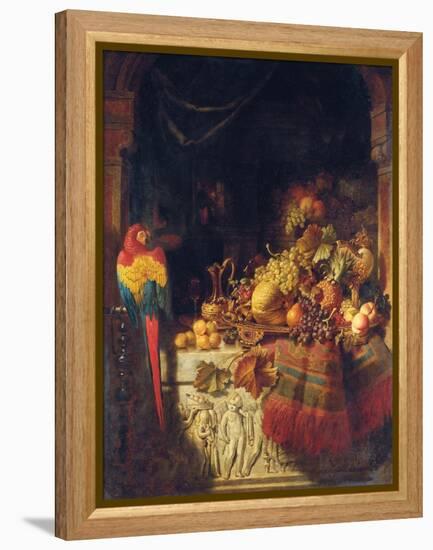 The Burgomaster's Dessert, 1860-George Lance-Framed Premier Image Canvas