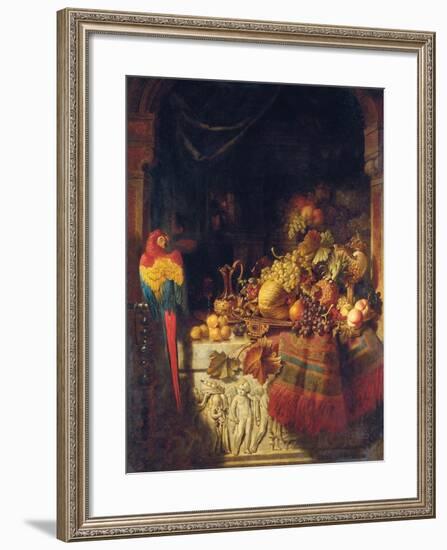 The Burgomaster's Dessert, 1860-George Lance-Framed Giclee Print