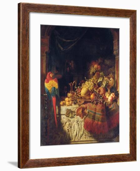 The Burgomaster's Dessert, 1860-George Lance-Framed Giclee Print