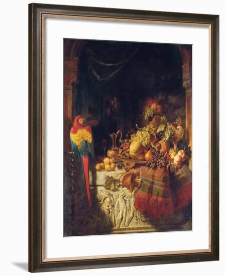 The Burgomaster's Dessert, 1860-George Lance-Framed Giclee Print