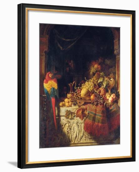 The Burgomaster's Dessert, 1860-George Lance-Framed Giclee Print