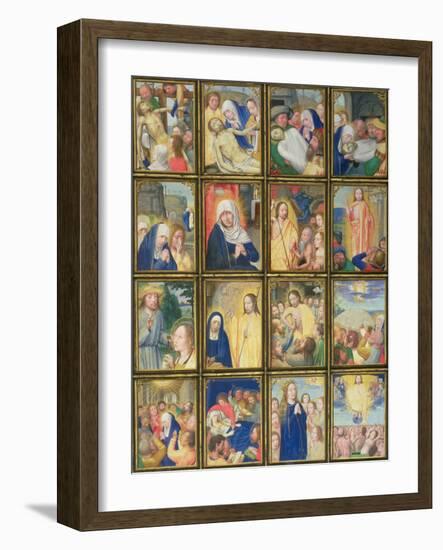 The Burial of Christ, from the 'Stein Quadriptych'-Simon Bening-Framed Giclee Print
