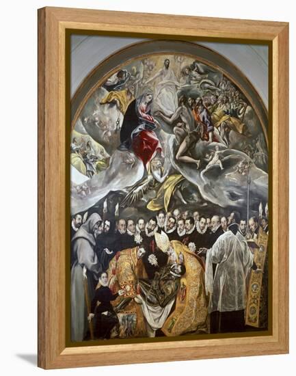 The Burial of the Count of Orgaz by El Greco-null-Framed Premier Image Canvas