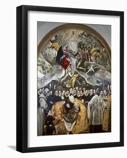 The Burial of the Count of Orgaz by El Greco-null-Framed Photographic Print