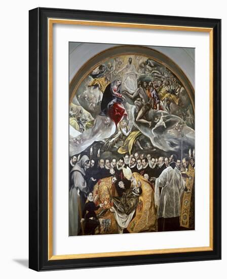 The Burial of the Count of Orgaz by El Greco-null-Framed Photographic Print