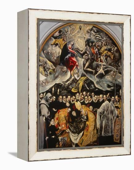 The Burial of the Count of Orgaz-El Greco-Framed Premier Image Canvas