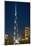 The Burj Khalifa (Armani Hotel) by Skidmore Owings, Merrill and Souk Al Bahar, Business Bay-Cahir Davitt-Mounted Photographic Print