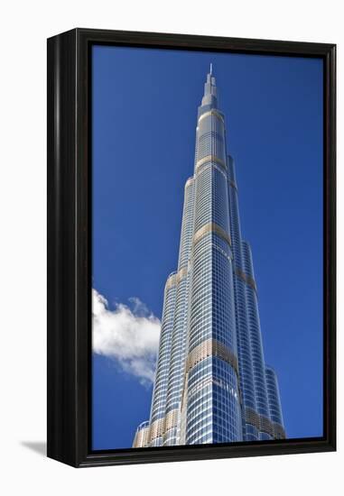 The Burj Khalifa (Armani Hotel) Designed by Skidmore Owings and Merrill, Business Bay, Dubai-Cahir Davitt-Framed Premier Image Canvas
