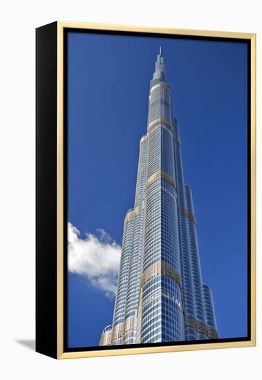 The Burj Khalifa (Armani Hotel) Designed by Skidmore Owings and Merrill, Business Bay, Dubai-Cahir Davitt-Framed Premier Image Canvas