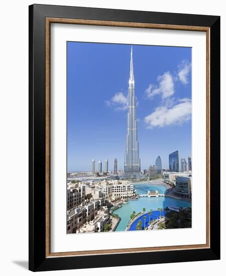 The Burj Khalifa, Completed in 2010, the Tallest Man Made Structure in the World, Dubai, Uae-Gavin Hellier-Framed Photographic Print