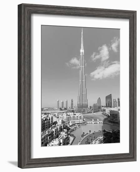 The Burj Khalifa, Completed in 2010, the Tallest Man Made Structure in the World, Dubai, Uae-Gavin Hellier-Framed Photographic Print