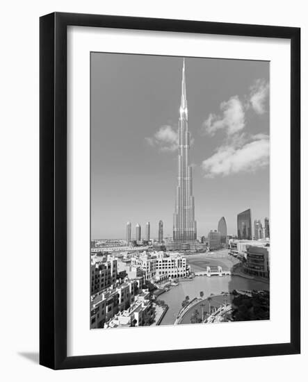 The Burj Khalifa, Completed in 2010, the Tallest Man Made Structure in the World, Dubai, Uae-Gavin Hellier-Framed Photographic Print