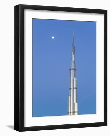 The Burj Khalifa Dubai, a Futuristic Modern Design Structure-Gavin Hellier-Framed Photographic Print