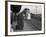 The Burlington Zephyr, East Dubuque, Illinois, c.1940-John Vachon-Framed Photo