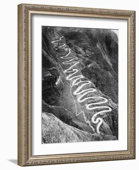 The Burma Road-Bettmann-Framed Photographic Print