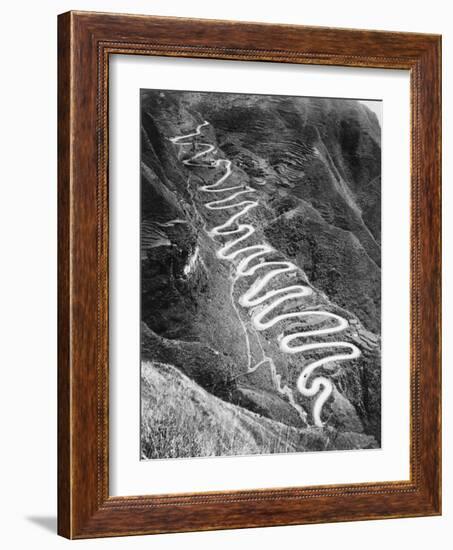 The Burma Road-Bettmann-Framed Photographic Print