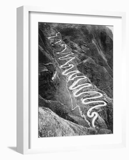 The Burma Road-Bettmann-Framed Photographic Print