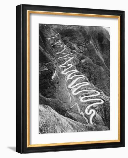 The Burma Road-Bettmann-Framed Photographic Print