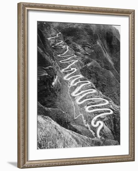 The Burma Road-Bettmann-Framed Photographic Print