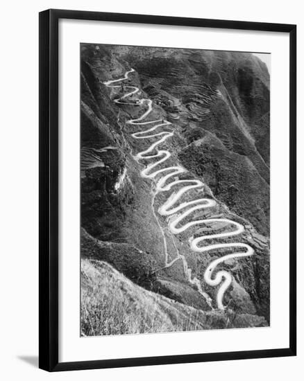 The Burma Road-Bettmann-Framed Photographic Print