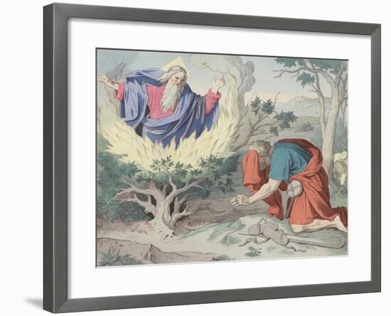 The Burning Bush-null-Framed Giclee Print