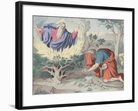 The Burning Bush-null-Framed Giclee Print