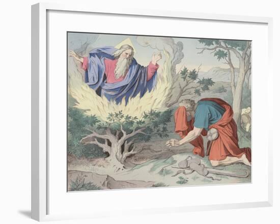 The Burning Bush-null-Framed Giclee Print