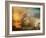 The Burning of the Houses of Lords and Commons, 16Th October, 1834 (Oil on Canvas)-Joseph Mallord William Turner-Framed Giclee Print