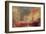 The Burning of the Houses of Parliament, 1839-J M W Turner-Framed Giclee Print