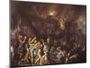 The Burning of Troy, C. 1604-Adam Elsheimer-Mounted Giclee Print