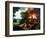 The Burning of Troy-Nicolas Poussin-Framed Giclee Print